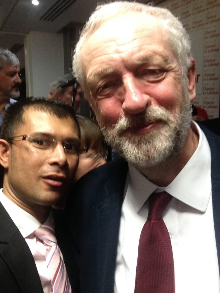 with Labour Party Leader Rt Hon Jeremy Corbyn