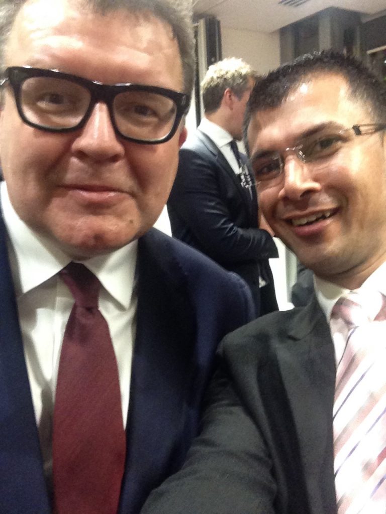 with Tom Watson MP, Deputy Leader, Labour Party